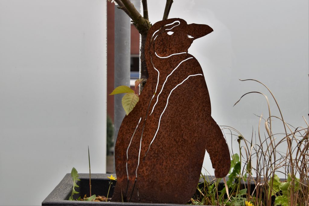 Stahlfigur „Humboldtpinguin“